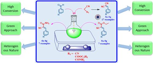 Nitrogen-Enriched Biguanidine-Functionalized Cobalt Ferrite Nanoparticles as a Heterogeneous Base Catalyst for Knoevenagel Condensation under Solvent-Free Conditions