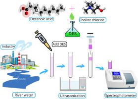 Natural deep eutectic solvent based ultrasound assisted liquid-liquid micro-extraction method for methyl violet dye determination in contaminated river water