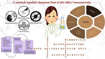 Cadmium selenide quantum dots and its biomedical applications