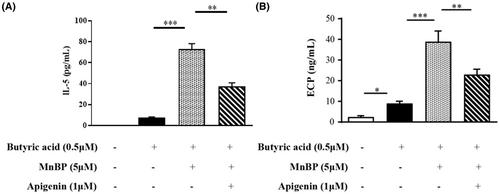 The effect of apigenin, an aryl hydrocarbon receptor antagonist, in Phthalate-Exacerbated eosinophilic asthma model