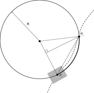 Regulated pure pursuit for robot path tracking