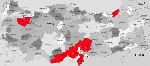 Incidence and genetic diversity of raspberry bushy dwarf virus (RBDV) in Rubus spp. in Turkey