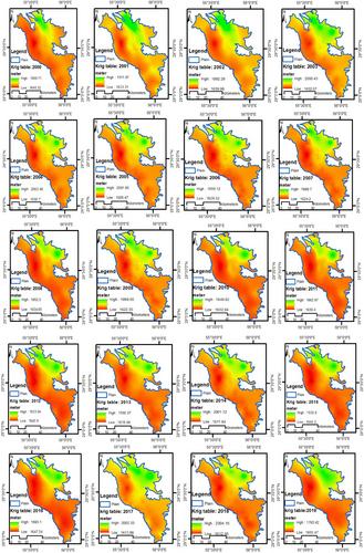 Investigating the vegetation's temporal–spatial response to meteorological and hydrogeological drought in drylands