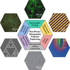 Recent progress in non-photolithographic patterning of polymer thin films