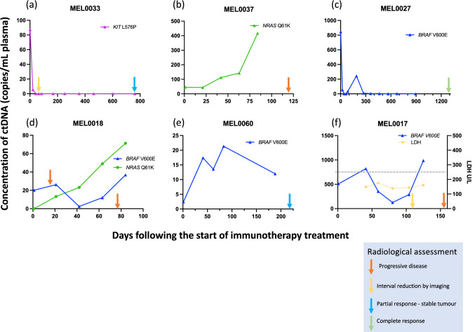 Dynamic ctDNA Mutational Complexity in Patients with Melanoma Receiving Immunotherapy.