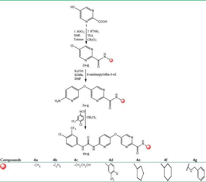 Synthesis, characterization, and antiproliferative evaluation of novel sorafenib analogs for the treatment of hepatocellular carcinoma.