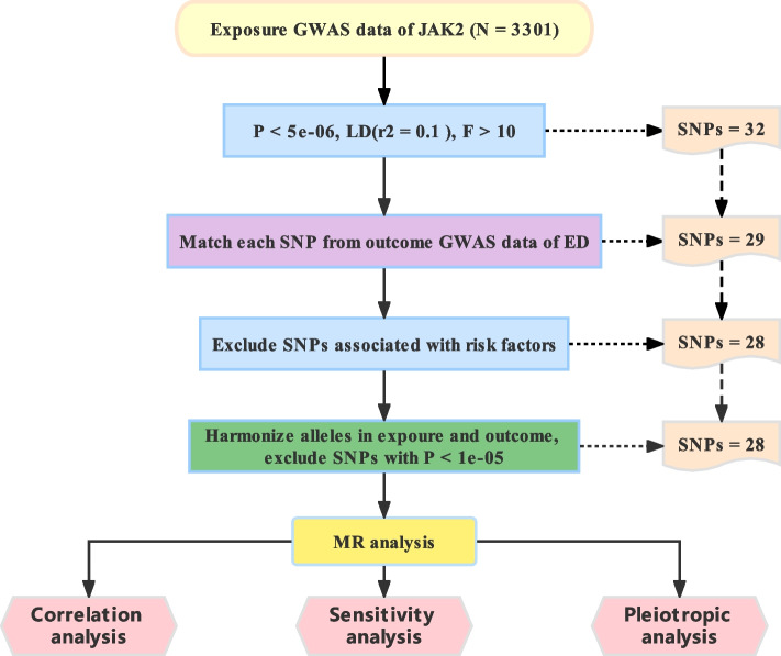 Causal association between JAK2 and erectile dysfunction: a Mendelian randomization study.