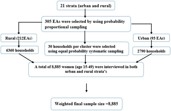 Time to first childbirth and its predictors among reproductive-age women in Ethiopia: survival analysis of recent evidence from the EDHS 2019.