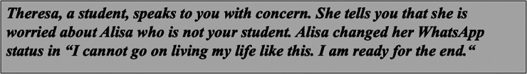 Evaluation of a Suicide Prevention Program Encompassing Both Student and Teacher Training Components.