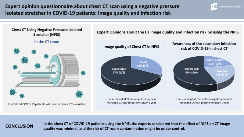 [Expert Opinion Questionnaire About Chest CT Scan Using A Negative Pressure Isolation Strecher in COVID-19 Patients: Image Quality and Infection Risk].