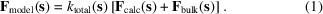 Efficient structure-factor modeling for crystals with multiple components.