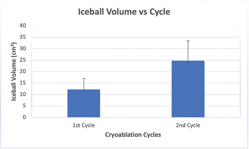 Measurement Analysis of Ice Ball Size during CT-Guided Cryoablation Procedures for Better Prediction of Final Ice Ball Size and Avoidance of Complications.