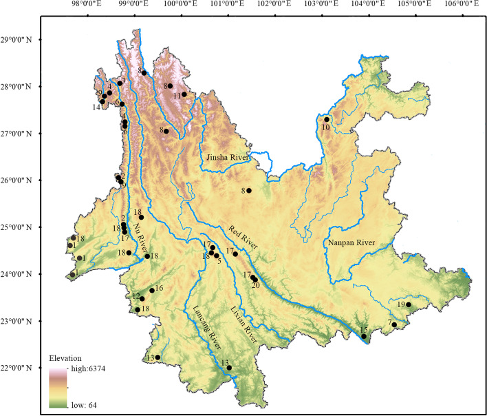 A new species of cascade frog (Anura: Ranidae: Amolops) from central Yunnan, China.