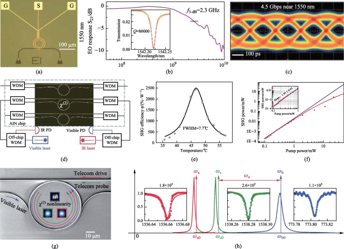 χ<sup>(2)</sup> nonlinear photonics in integrated microresonators.