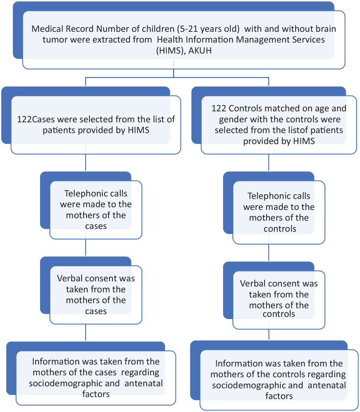 Socio-demographic and antenatal risk factors of brain tumor in children and young people: A matched case-control study from Karachi, Pakistan.