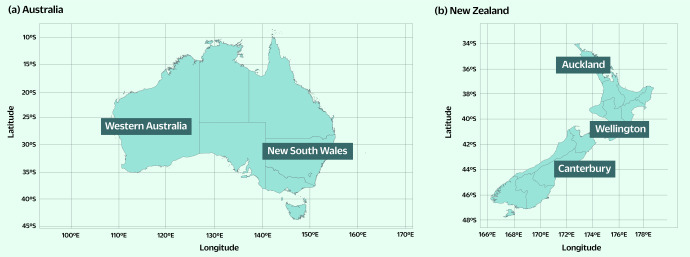 Circulation of influenza and other respiratory viruses during the COVID-19 pandemic in Australia and New Zealand, 2020-2021.