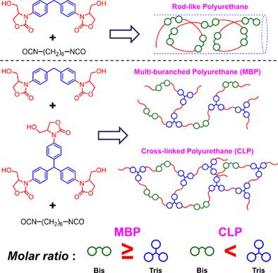 Special structures and thermal stabilities of polyurethanes derived from diol and triol having oxazolidone moieties