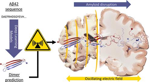 Disrupting Dimeric β-Amyloid by Electric Fields