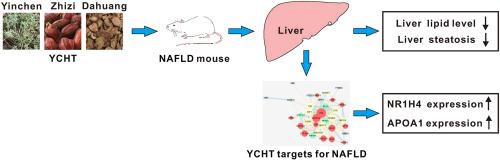 Yinchenhao Tang alleviates high fat diet induced NAFLD by increasing NR1H4 and APOA1 expression