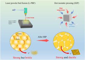 Laser powder bed fusion of a Ni3Al-based intermetallic alloy with tailored microstructure and superior mechanical performance