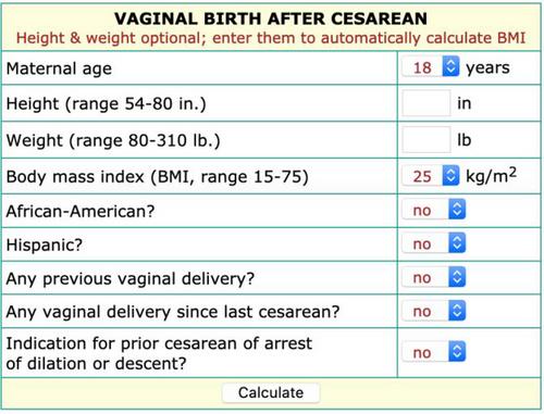 Epistemic Silences and Experiential Knowledge in Decisions After a First Cesarean: The case of a vaginal birth after cesarean calculator