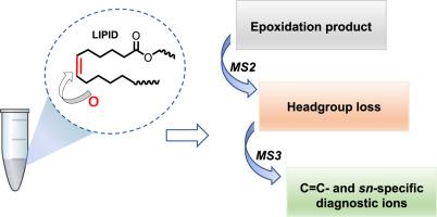 Characterization of unsaturated lipids with high structural specificity by coupling epoxidation with tandem mass spectrometry