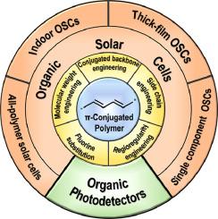 Recent Progress in π-Conjugated Polymers for Organic Photovoltaics: Solar Cells and Photodetectors