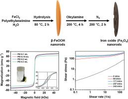 Size effect of iron oxide nanorods with controlled aspect ratio on magneto-responsive behavior