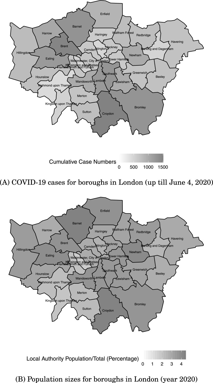 The spread of COVID-19 in London: Network effects and optimal lockdowns