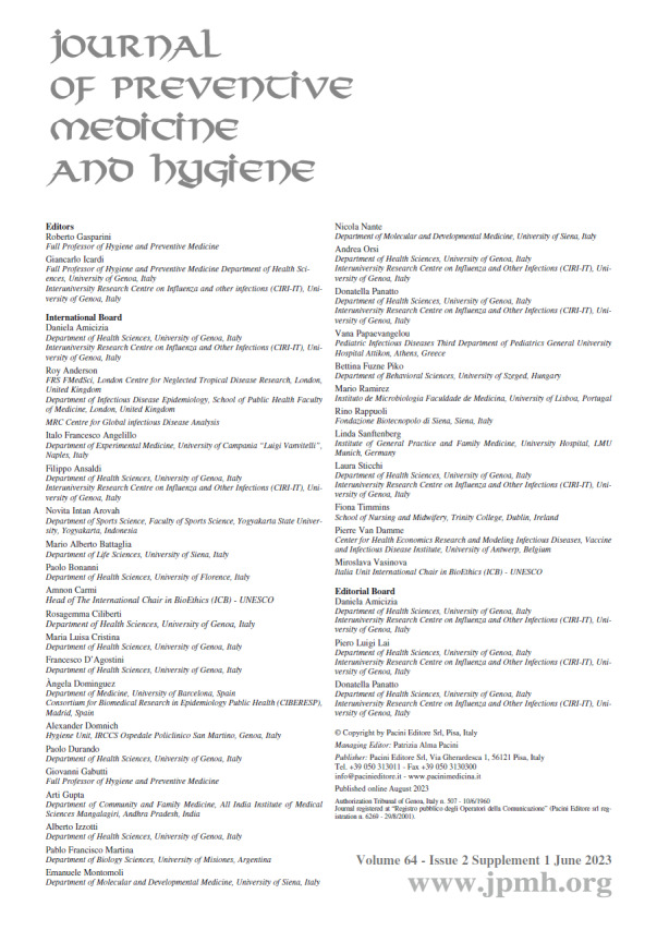 [Health Technology Assessment of the introduction of the Probiotic Cleaning Hygiene System (PCHS) in the Italian healthcare setting: update].