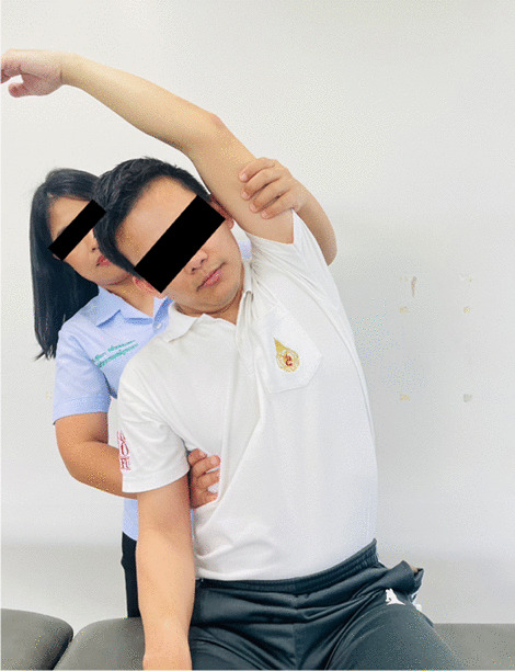 Effects of the combination of traditional Thai massage, scapular stabilization exercise, and chest mobilization in subjects with forward head posture: a single-blinded randomized clinical trial.