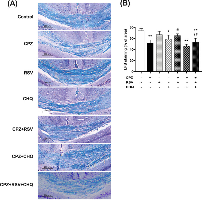 Neurobehavioral, biochemical and histological assessment of the effects of resveratrol on cuprizone-induced demyelination in mice: role of autophagy modulation.