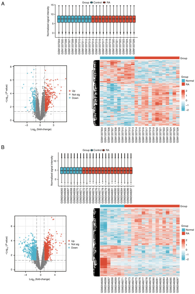 Integrated bioinformatics analysis and experimental validation reveals hub genes of rheumatoid arthritis.