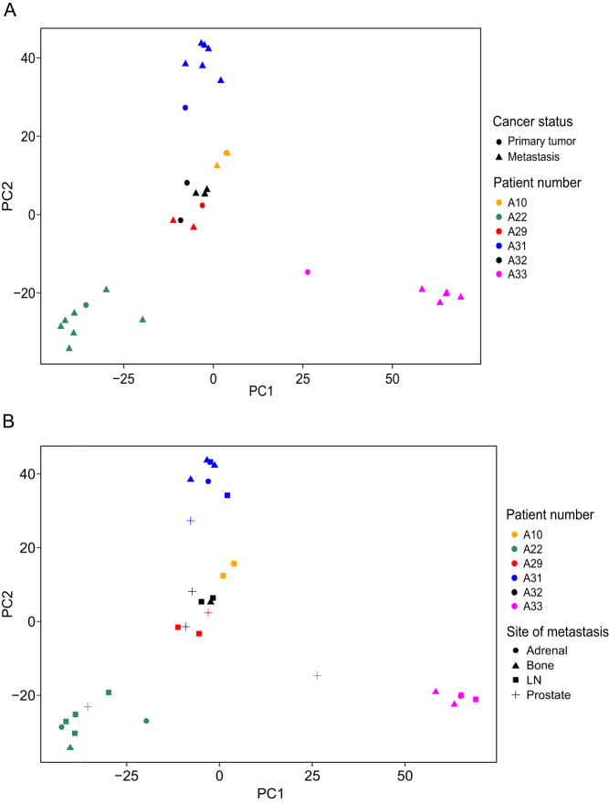 Identification of long noncoding RNAs with aberrant expression in prostate cancer metastases.