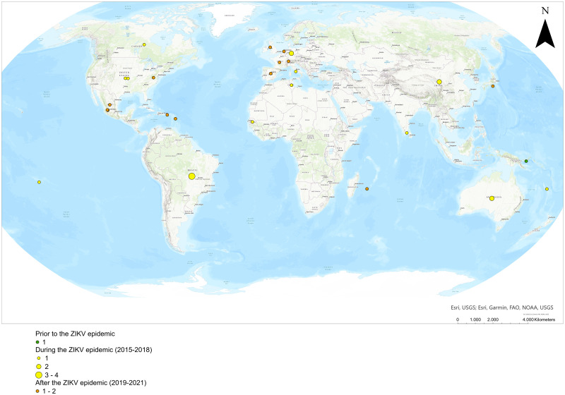 Secondary vectors of Zika Virus, a systematic review of laboratory vector competence studies.