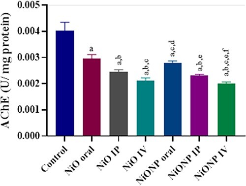 Comparison of nickel oxide nano and microparticles toxicity in rat liver: molecular, biochemical, and histopathological study.