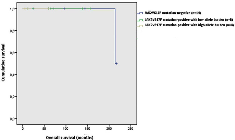 Clinical Impact of <i>JAK2V617F</i> Allele Burden in Philadelphia-Negative Myeloproliferative Neoplasms