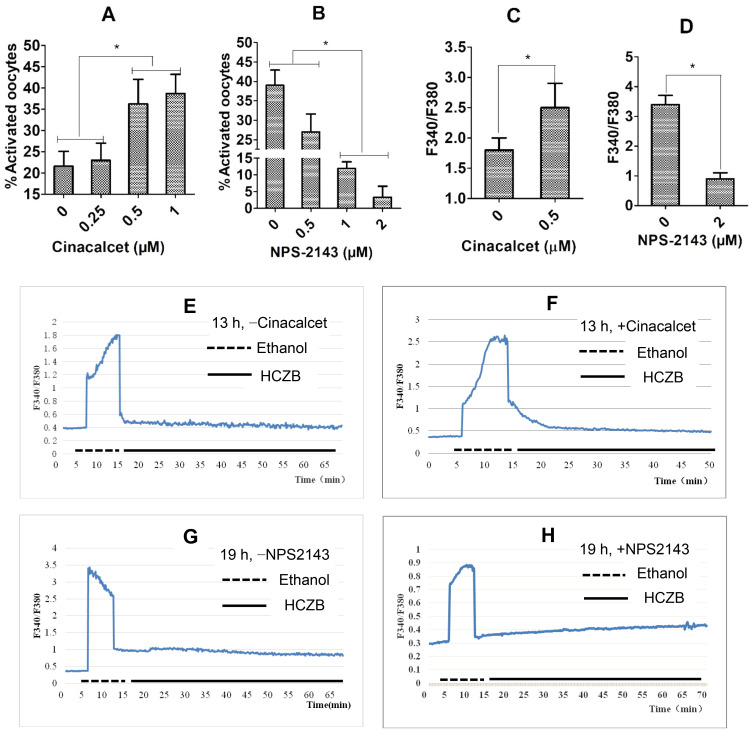 Role of calcium-sensing receptor in regulating activation susceptibility of postovulatory aging mouse oocytes.