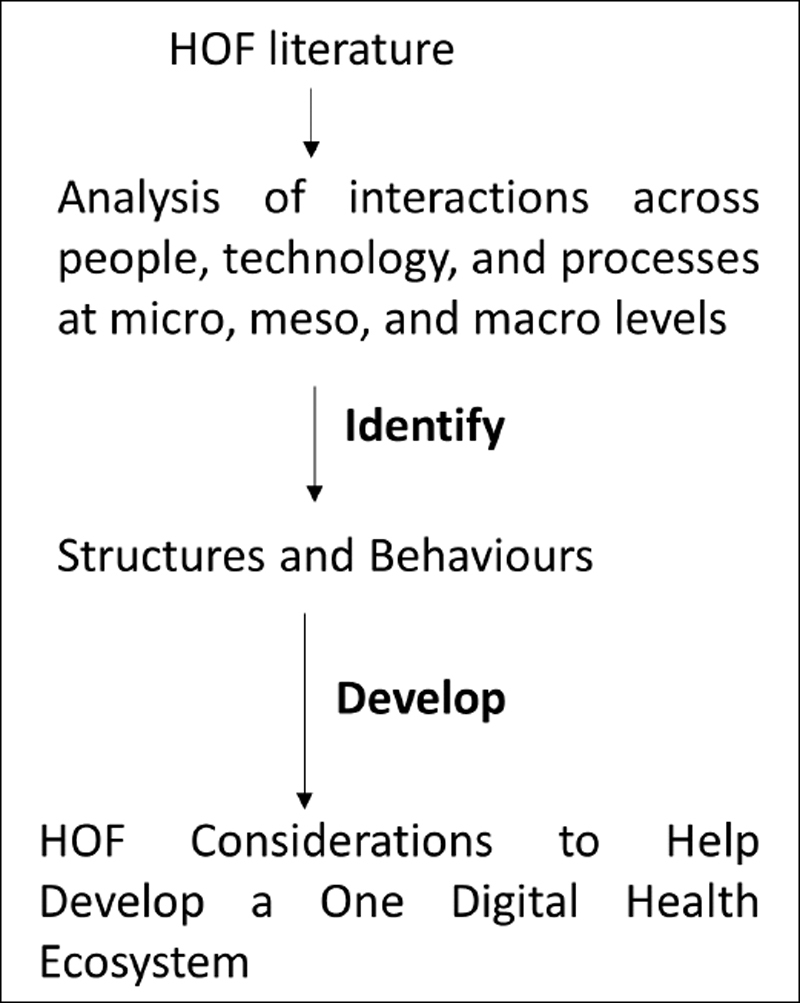 The Role of Human and Organizational Factors in the Pursuit of One Digital Health.