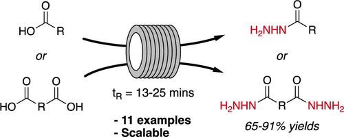 Synthesis of Acid Hydrazides from Carboxylic Acids in Continuous Flow