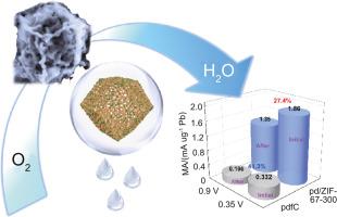 Pd nanoparticles embedded in N-Enriched MOF-Derived architectures for efficient oxygen reduction reaction in alkaline media