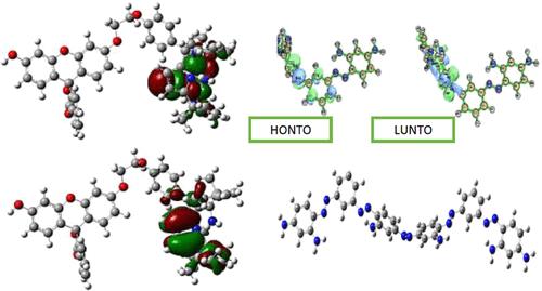 Dye Modified Phenylenediamine Oligomers: Theoretical Studies on Drug Binding for Their Potential Application in Drug Sensors