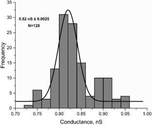 Long-term memory in Staphylococcus aureus α-hemolysin ion channel kinetics