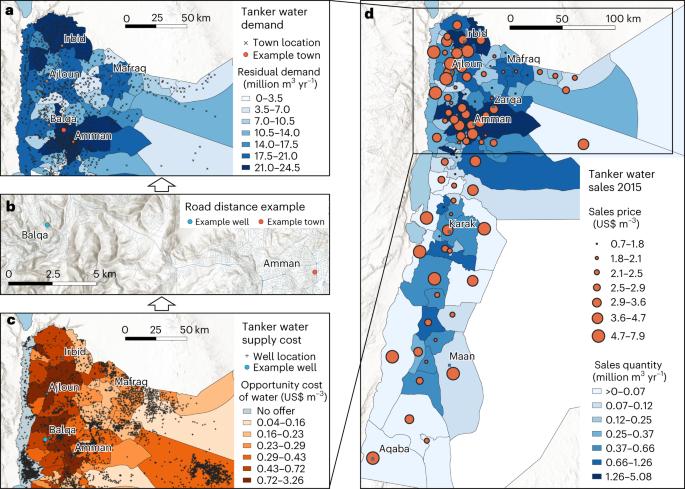 Unexpected growth of an illegal water market