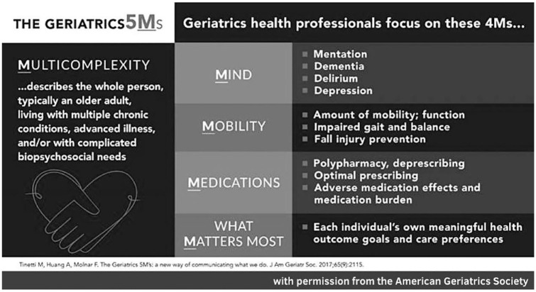 Ascertaining Whether an Intelligent Voice Assistant Can Meet Older Adults' Health-Related Needs in the Context of a Geriatrics 5Ms Framework.