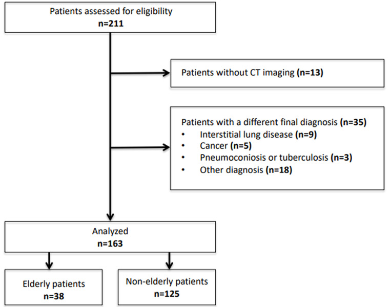 Elderly-onset pulmonary sarcoidosis: A radiological approach to diagnosis.