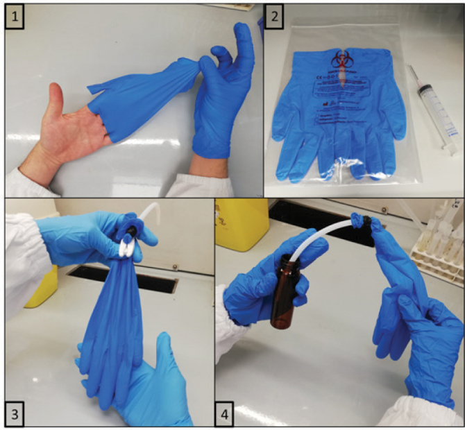 Evaluation of the risk of occupational exposure to antineoplastic drugs in healthcare sector: part I - medical gloves.