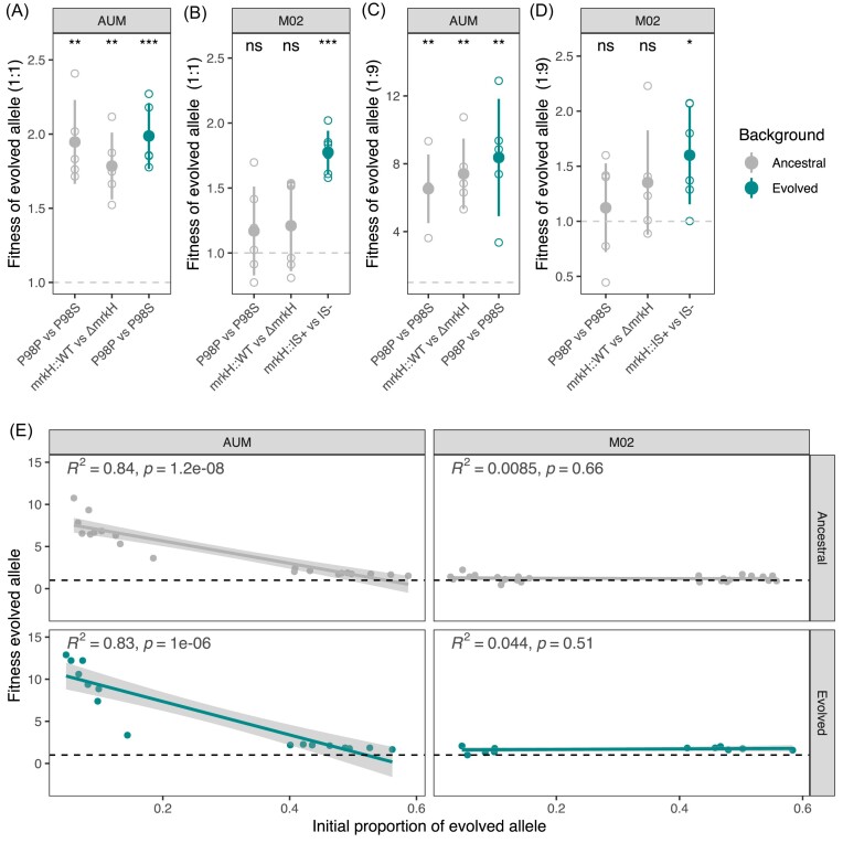 Emergence of novel non-aggregative variants under negative frequency-dependent selection in <i>Klebsiella variicola</i>.