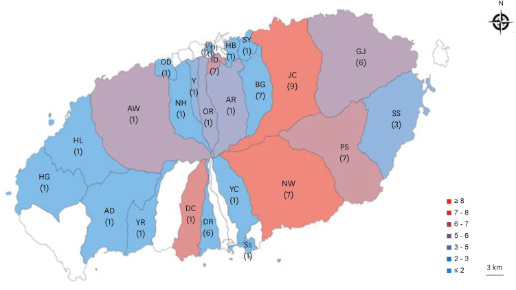 Epidemiologic and Clinical Characteristics of Patients with Severe Fever with Thrombocytopenia Syndrome at Tertiary Hospital in Jeju for 10 years.