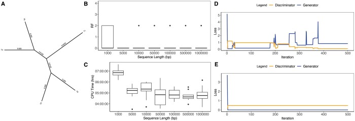 Phylogenetic inference using generative adversarial networks.